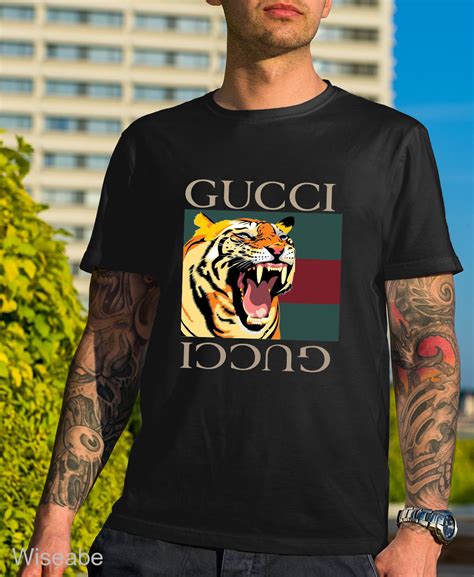 gucci tiger shirt replica|gucci inspired shirt.